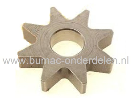 Kettingtandwiel 8T voor STIHL Elektrische Kettingzagen E20, E220, MSE220, MSE220C, Stihl Aandrijftandwiel 0,325" met 8 Tanden, Sprocket voor STIHL Electrischemotorzagen, Kettingzaag Elektrisch, Kettingaandrijftandwiel, Velgring Stihl E 20, E 220, MSE 220C