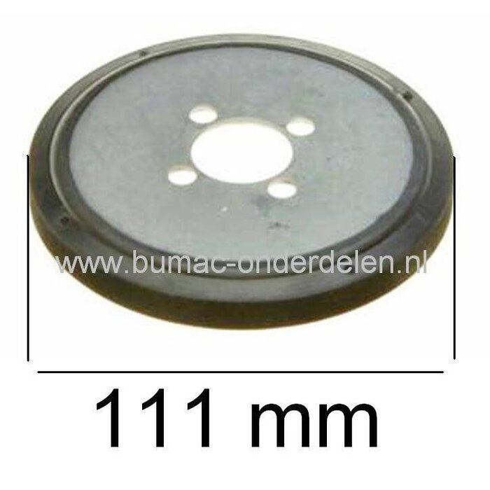 Aandrijfschijf voor Toro en Snapper Grasmaaier, Sneeuwfrees, Frictieschijf, Frictiewiel voor Aandrijving van de Wielen Toro 421, 521, 522, 522 Power Throw, 622, 622 Power Throw, 722 Power Throw, 724