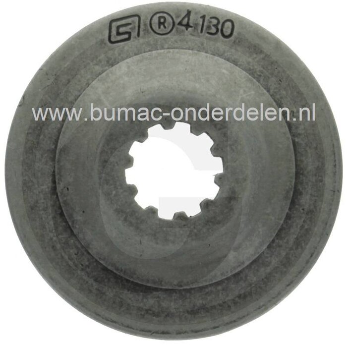 Drukschijf Onder voor STIHL Bosmaaiers, Kantensnijders, Ruggedragen Trimmers, Bermmaaiers, Stihl Onderste Meshouder voor FR85, FR130, FR220, FR350, FR410, FR450, FR460, FR480, FS44, FS55, FS56, FS106, FS108, FS200, FS240, FS250, FS460, FS80, FS81