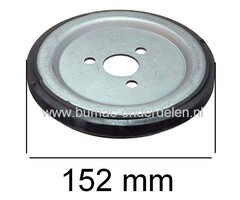 Aandrijfschijf voor MTD Sneeuwfrees 12-33, 980 I, E 980 I, N 8-61, N 10-66 L, N 10-71 L, N 10-84 L, N 12-71 L, R 10-66 L, Twin 5-61, Twin 8-66 MTD Schijf met Rubber, Frictiewiel, Frictieschijf Sneeuwblazer