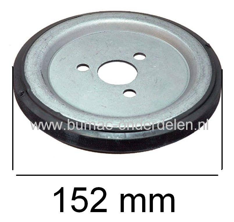 Aandrijfschijf voor MTD Sneeuwfrees 12-33, 980 I, E 980 I, N 8-61, N 10-66 L, N 10-71 L, N 10-84 L, N 12-71 L, R 10-66 L, Twin 5-61, Twin 8-66 MTD Schijf met Rubber, Frictiewiel, Frictieschijf Sneeuwblazer