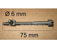 Kettingspanner voor Husqvarna, Jonsered en Partner Kettingzaag Kettingspanner komt onder andere voor op Husqvarna 362, 365, 371 en 372 Kettingzaag, Motorzaag onderdeel