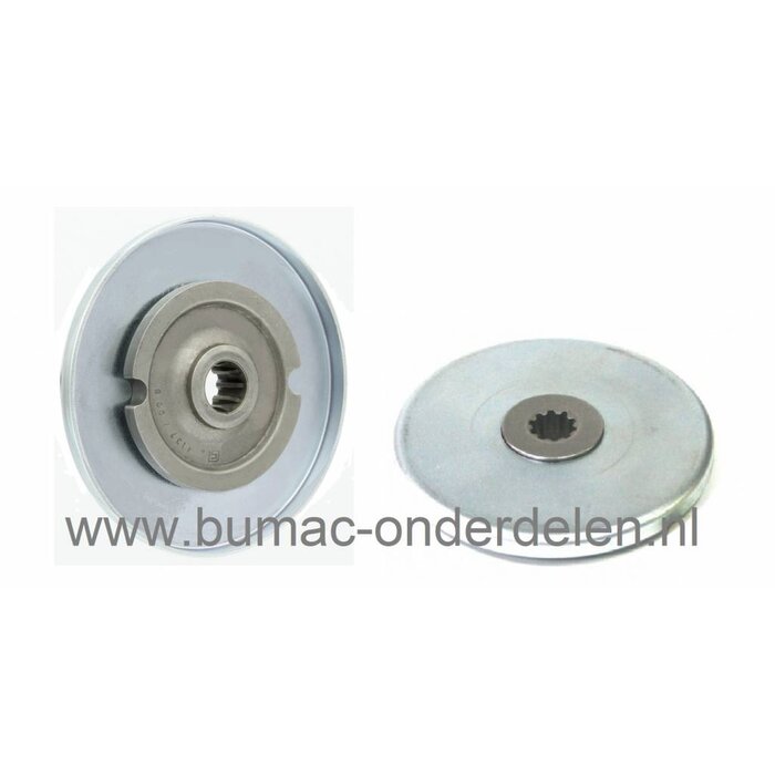 Drukschotel Boven voor STIHL Bosmaaiers, Trimmers, Bermmaaiers, Kantensnijders FR85, FR130, FR220, FR350, FR410, FR450, FR460, FR480, FS100, FS106, FS108, FS110, FS120, FS130, FS200, FS240, FS25-4, FS83, FS85, FS87, FS90, FS94, FT100