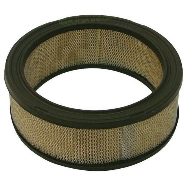 Luchtfilter voor Kohler K241 - K301 - K321 - K341 - K361 Motoren van 10 tot 20 PK op Zitmaaier, Frontmaaier, Tuintrekker, John Deere, Toro.