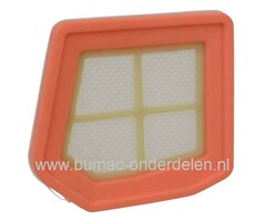 Luchtfilter voor Stihl FS240 - FS260 - FS360 - FS410 - FS460 Bosmaaiers, Bermmaaiers, Stihl Fijnstoffilters, Luchtfilters STIHL FS 240, FS 260, FS 360, FS 410, FS 460, Strimmers Stihl, onderdeel