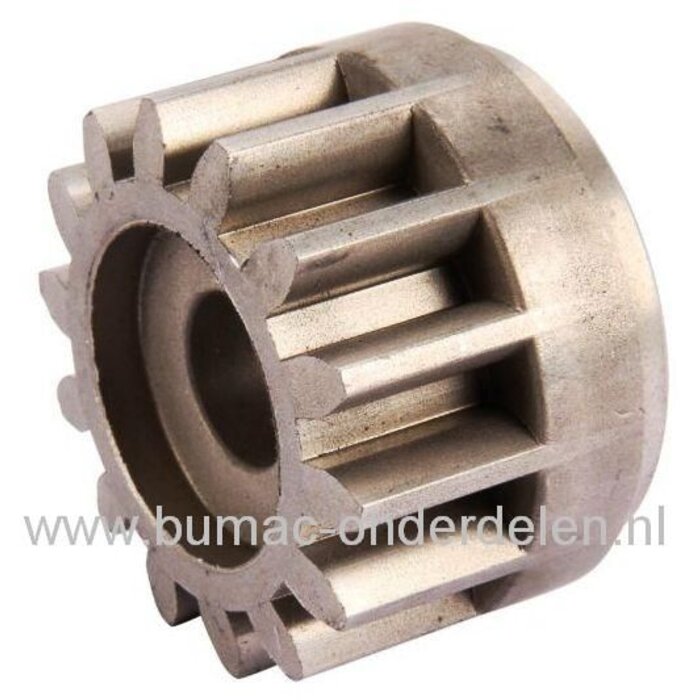 Tandwiel Rechts voor Alko en Solo Grasmaaier Aandrijving van Achterwiel Tandwiel 14 Tands voor Solo Primo 550 HR, Primo 550 HRM, Primo 550 R, Primo 550 RS, 550 HR, 550 R, 550 RS Grasmachine