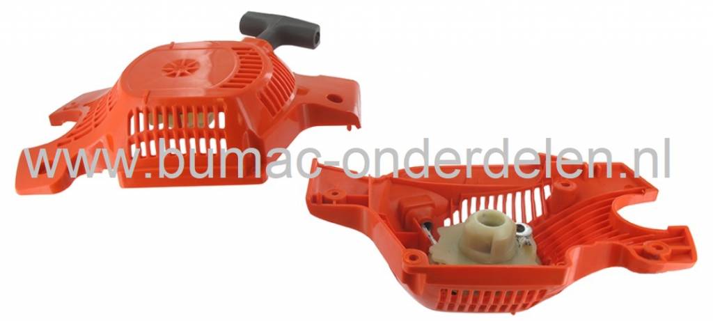 Handstarter voor Husqvarna 137 en 142 Benzinekettingzaag, Motorzaag, HUSQVARNA Starters Compleet voor Kettingzagen, Motorzagen, Jonsered, Partner, McCulloch, Repeteerstarters, Complete Handstarters voor Motorkettingzaag van ELECTROLUX