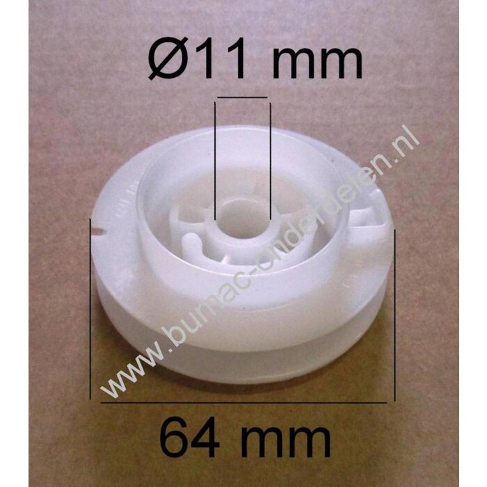 Startpoelie voor Stihl Ergostart - Easy2start Startmechanisme op Bladblazer - Heggenschaar BG56, BG56C, BG66, BG66C, BG86, BG86C, SH56, SH56C, SH86, SH86C, BR200, HS46, HS46C, HS56, HS56C, HS81, HS81R, HS81RC, HS81T, HS81TC, HS82, HS82R, HS86 onderdelen