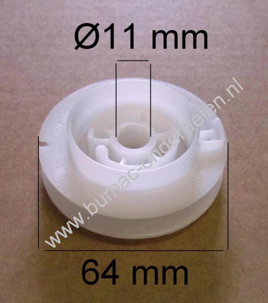 Startpoelie voor Stihl Ergostart - Easy2start Startmechanisme op Bladblazer - Heggenschaar BG56, BG56C, BG66, BG66C, BG86, BG86C, SH56, SH56C, SH86, SH86C, BR200, HS46, HS46C, HS56, HS56C, HS81, HS81R, HS81RC, HS81T, HS81TC, HS82, HS82R, HS86 onderdelen