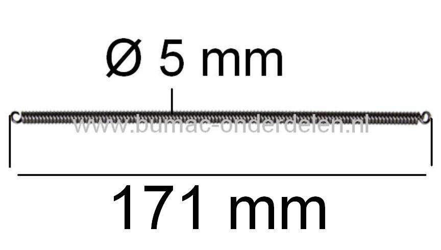 Veer voor Husqvarna Koppeling 61, 162, 266, 625, 670 Kettingzaag, Koppelingsveer voor Husqvarna, Jonsered, Partner Kettingzaag, Motorzaag Centrifugaal koppeling, onderdeel