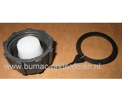 Brandstofdop voor KAWASAKI Bosmaaiers, Heggenscharen, TH23, TH26, TH43, TH48, Kawasaki Tankdoppen, Benzinedoppen voor TH 23, TH 26, TH 43, TH 48 Strimmers, Bermmaaiers, Motorheggenschaar, Benzinetankafdichtingen, Brandstoftankdoppen KAWASAKI onderdelen
