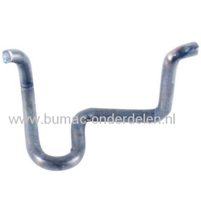 Gasstang voor Husqvarna en Jonsered Kettingzaag Gasstang voor Husqvarna 61, 66, 162, 181, 262, 266 Kettingzaag, Motorzaag