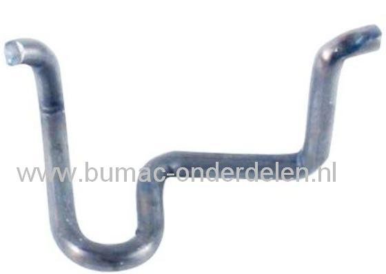 Gasstang voor Husqvarna en Jonsered Kettingzaag Gasstang voor Husqvarna 61, 66, 162, 181, 262, 266 Kettingzaag, Motorzaag