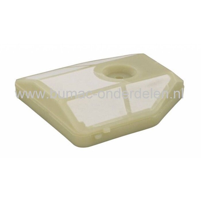 Luchtfilter voor Castelgarden, Stiga, Alpina, Mountfield Motorkettingzagen, SP405, SP405Q, XC238, XC3700, MC3616, MC438, MCSP40, A3700, A4000, GGP Luchtfilters voor Kettingzaag, Motorzaag, STIGA, CASTEL GARDEN, ALPINA, MOUNTFIELD, SP 405 Q, XC 238, XC 370
