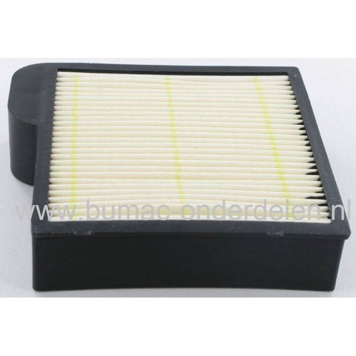 Luchtfilter voor Kawasaki FE350D Motor op Generator, Tuinfrees, Aggregaat, Generator, Houtversnipperaar, Waterpomp, Bobcat Luchtfilter komt onder andere voor op Kawasaki PP6000 Generator