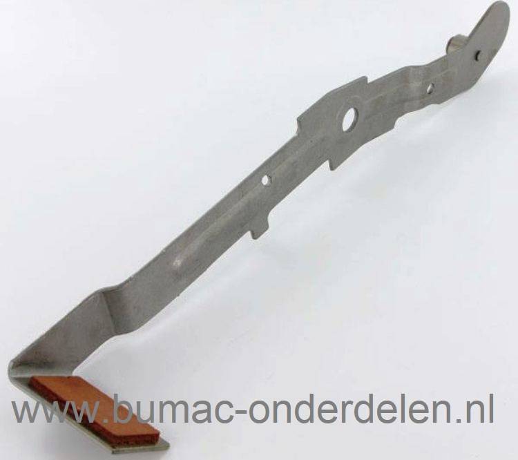 Remhendel op Maaidek voor Messen van Husqvarna, Jonsered, Wizard, Lazer, Partner, Mcculloch, Yardpro, AYP Zitmaaier, Tuintrekker, Hendel met Remblok voor Maaimessen, Mesrem Husqvarna LTH1742, LTH2042, YTH151, YTH150XP