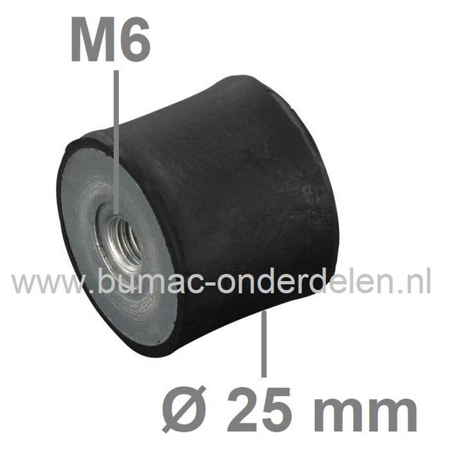 Trillingdemper Type-C Universeel voor Zitmaaiers, Grasmaaiers, Generator, Aggregaat, Tuinfrees, Trilplaat, Houtversnipperaar, Waterpomp, Hakfrees, Kantensnijder, Kart, Trillingsdempers, Antivibratierubbers, Motorsteunen, Motorrubbers, Vibratiedempers