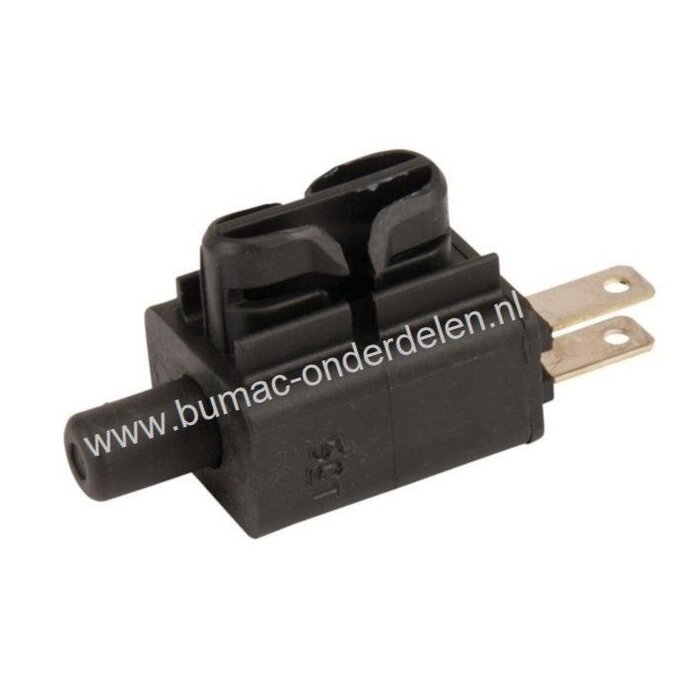 Schakelaar voor Husqvarna, Jonsered, Partner, McCulloch, Flymo, Craftsman, Lazer, Yardpro, AYP Zitmaaiers, ELECTROLUX Schakelaars voor Tuintrekkers, Frontmaaiers, HUSQVARNA Twin-Cut TC138, TC142, TC238, TC242, JONSERED LT2116CMA2, LT2216CM