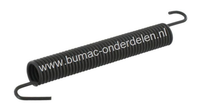 Spanveer Aandrijving Husqvarna, AYP, Craftsman, Lazer, Jonsered, Partner, McCulloch, Yardpro, Wizard, Flymo Zitmaaiers, Frontmaaiers, Tuintrekkers, Veer voor Spannen V-snaar Rijaandrijving, Spanveer voor Aandrijfriem van de Wielen TC138, TC142, TC342