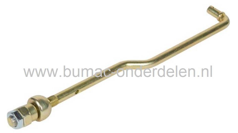 Stang Maaidekophanging Voorkant Husqvarna, Jonsered, AYP, Craftsman, Lazer, Partner, Mcculloch, Yardpro, Flymo, Wizard Zitmaaiers, HUSQVARNA TC138, TC238, TC242, Electrolux Maaidek Hefstang, Stangen voor Ophanging Maaidek