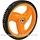 Achterwiel voor Husqvarna, Partner, Mcculloch, Jonsered, Lazer Grasmaaier, Grasmachine Wiel met Lagers voor o.a. M4553, P453, M5553, P5553, M6553D, P6553D, M7053D, P7053D Maaiers