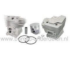 Cilinderset Ø 47 mm voor Stihl MS362 Motorkettingzaag Cilinder Compleet met Zuiger, Zuigerveren, Pistonpen en Borgclips voor Kettingzaag, Motorzaag MS 362, Complete Cylinderkit voor Stihl, Interne Motordelen, onderdeel