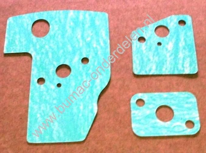 Inlaatpakking set voor Honda GX22 en GX31 Motor, Pakkingset bevat Inlaatpakking, Spruitstukpakking en Carburateurpakking, Dichting set voor Carburator Honda Motor op Bladblazer, Trimmer, Bosmaaier, Heggenschaar onderdelen