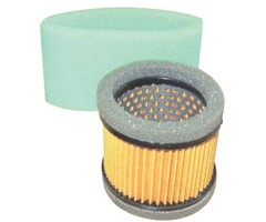 Luchtfilter met Voorfilter voor Robin EC10 - EY10 - EZ08 Motoren met een Horizontale of Verticale Krukas op Grasmaaier, Benzinemaaier, Aggregaat, Generator, Trilplaat, Houtversnipperaar, Tuinfrees, Waterpomp