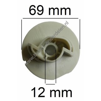 Startpoelie voor Husqvarna 135, 140, 435, 435E, 440, 440E Kettingzaag, Start Poelie komt ook voor op Jonsered, Partner en Mcculloch Kettingzaag Startpouly voor Husqvarna  135, 140, 435, 435 E, 440, 440 E Kettingzaag, Motorzaag