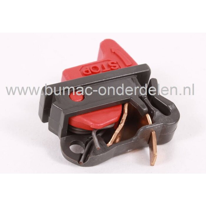 Stopschakelaar voor Husqvarna, Partner, Jonsered, McCulloch Motorslijpers, Bandenzaag, Doorslijpmachines, ELECTROLUX Stopschakelaars voor HUSQVARNA / PARTNER K750, K760, K960, K1250 Doorslijpers onderdeel