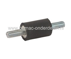 Trillingsdemper voor Alko Robotmaaiers, AL-KO Robolinho 3000 Vibratiedempers, Antivibratierubbers, ALKO, BRILL, SOLO Robomowers, Robotgrasmaaiers, Motorrubbers, Ophangrubbers