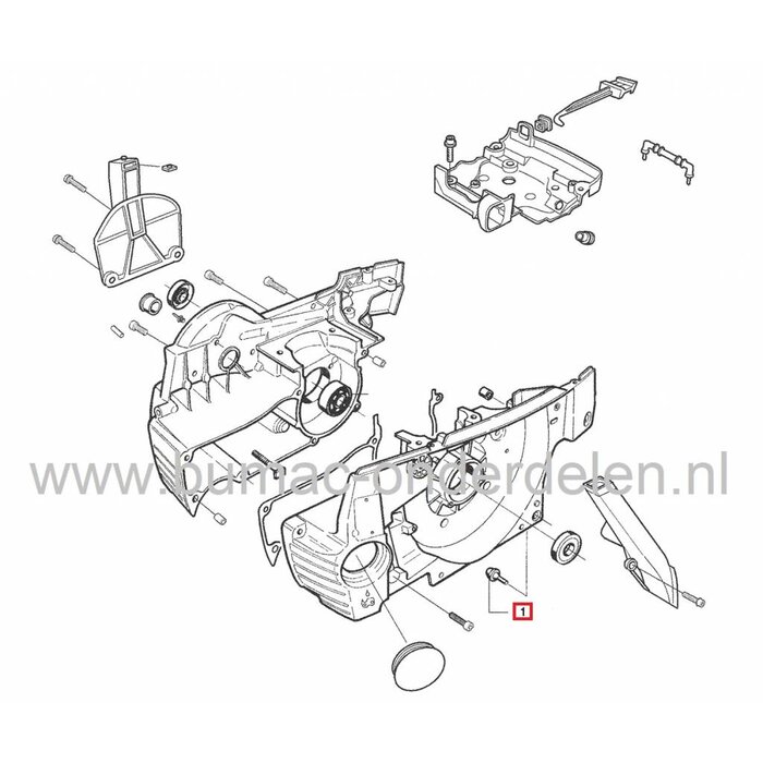 AV Rubber Husqvarna 365, 372, 385, 371K Kettingzaag, Doorslijpmachine, Electrolux Trillingsdempers, Antivibratierubber Kettingzaag, Motorzaag, Bandenzagen, Motorslijpers, Husqvarna, Jonsered, Partner Motorrubbers, Ophangrubbers, Stootrubber, Tankrubber