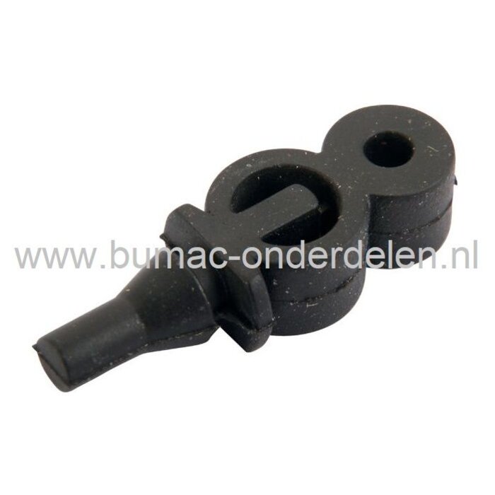 Ophangrubber voor Husqvarna, Jonsered, Partner, McCulloch Benzinekettingzagen, ELECTROLUX Antivibratierubber, HUSQVARNA 340, 345, 346XP, 350, 351, 353, 357XP, 359, 450, JONSERED 2141, 2145, 2149, 2150, 2159, Carburateur Buffer Ophanging