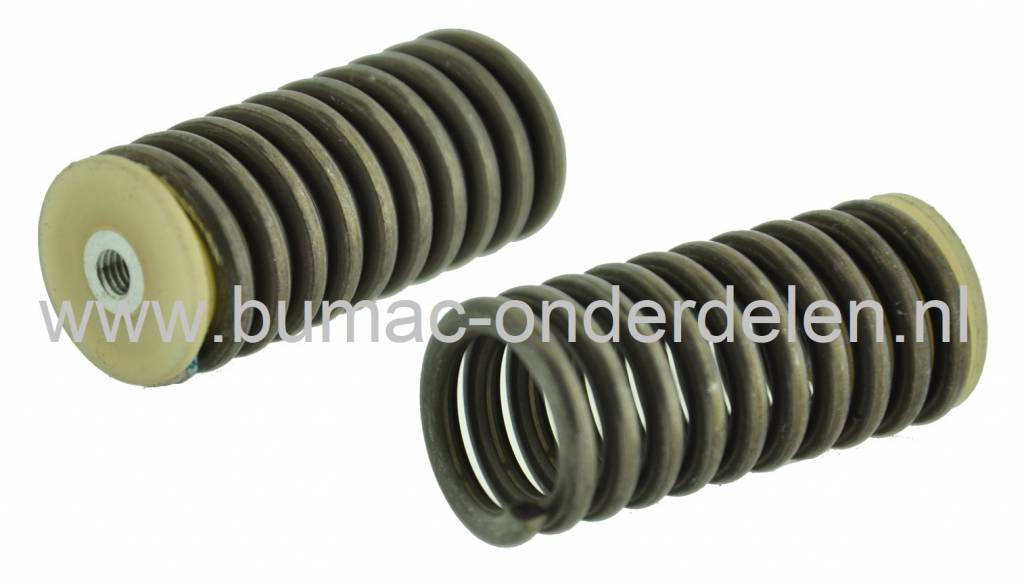 Dempveer voor HUSQVARNA 362, 365, 371, 372, JONSERED 2063, 2065, 2071, 2163, 2165, 2171, CS2163, CS2165, CS2171 Kettingzaag, Motorzaag, Electrolux Trillingdempers, Vibratiedempers, Antivibratieveren, Dempveren, Partner, McCulloch Kettingzagen, Motorzagen