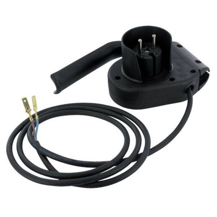 Schakelaar voor Elektrische Grasmaaier voor het Inschakelen van de Motor bij Black en Decker, Bosch, Wolf, Flymo, Gardena, Brill, Husqvarna, MTD, Jonsered, Viking, Sabo, Partner, Mcculloch, Veiligheidsschakelaar voor Grasmaaiers, 2405782, 425202608, F013