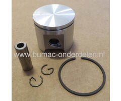 Zuiger Ø 40  DOLMAR 109, 110, PS43, MAKITA DCS430, DCS431, DCS4300i Kettingzaag, Zuigerset Ø 40 mm met Zuigerveer, Pistonpen en Borgclips voor Dolmar, Makita Motorzaag, Complete Zuigers Set Dolmar - Makita Kettingzagen - Motorzagen