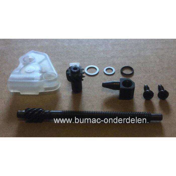 Kettingspanner HUSQVARNA 362 - 365 - 372 - 385 - 390 - 570 - 575 - 576 en JONSERED 2163 - 2165 - 2171 - CS2163 - CS2165 - CS2171 Kettingzaag - Motorzaag, Spanvijs - Spanbout, Husqvarna - Jonsered - Partner - McCulloch