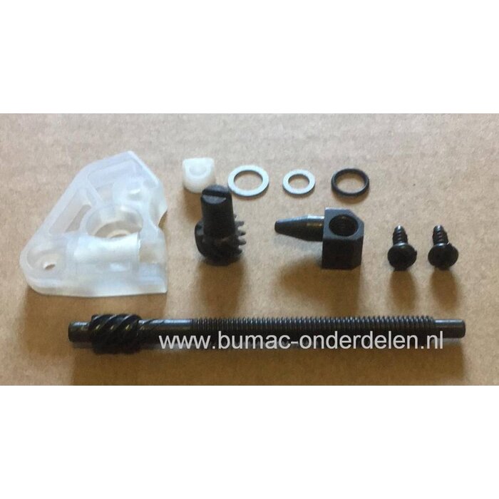 Kettingspanner HUSQVARNA 362 - 365 - 372 - 385 - 390 - 570 - 575 - 576 en JONSERED 2163 - 2165 - 2171 - CS2163 - CS2165 - CS2171 Kettingzaag - Motorzaag, Spanvijs - Spanbout, Husqvarna - Jonsered - Partner - McCulloch