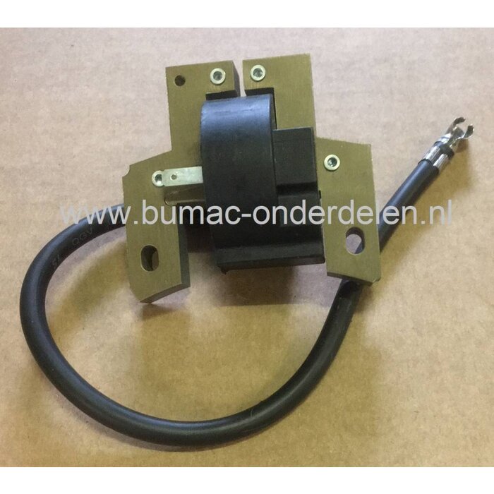 Ontsteking Briggs and Stratton Quantum - Max en Europe van 5 t/m 6,5 Pk en Intek OHV 6,5 Pk en Motoren met Horizontale Krukas op Grasmaaier, Aggregaat, Generator Ontstekingsspoel, Bobine