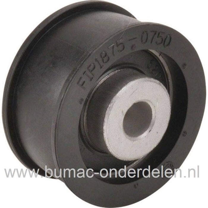 Poelie voor Spannen - Geleiden V snaar voor Aandrijving Hydrostaat - Wielaandrijving Husqvarna, Jonsered, Partner, Wizard, Yardpro, Lazer Zitmaaier, Tuintrekker CT135, CTH135, CTH151, CTH160, CTH172, WZ15536RDHA Zitmaaiers