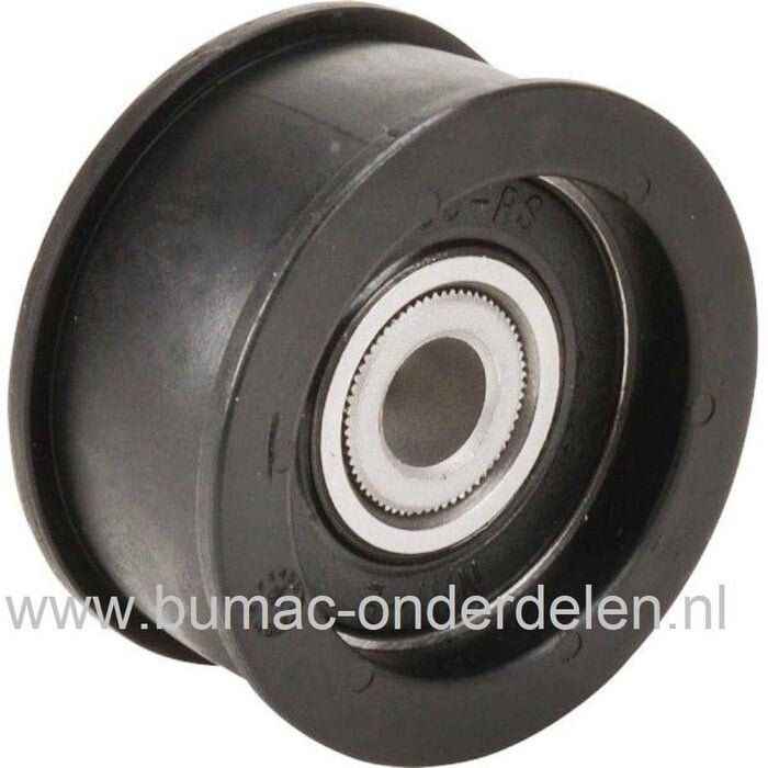 Poelie voor Spannen - Geleiden V snaar voor Aandrijving Hydrostaat - Wielaandrijving Husqvarna, Jonsered, Partner, Wizard, Yardpro, Lazer Zitmaaier, Tuintrekker CT135, CTH135, CTH151, CTH160, CTH172, WZ15536RDHA Zitmaaiers