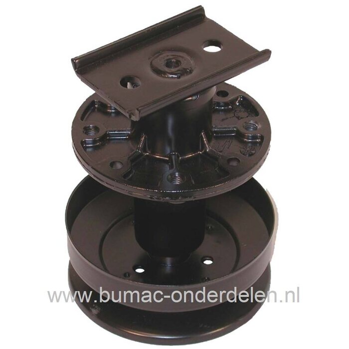 Noma Lagerhuis met Lagers - Mesas - Meshouder en Poelie Compleet, Murray, Gutbrod, AYP, Poulan, Roper, Sears, Zitmaaier - Frontmaaier - Tuintrekker  met 38" - 44"   Maaidek