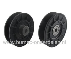 Poelie Ø 73 mm voor John Deere LT133, LT150, LT155, LT160, LT170, LT180, LT190, STX38, STX46, Sabre Riders Serie GX, Zitmaaiers, Frontmaaiers, Tuintrekkers, John Deere Riemschijf, V snaar Pouly JOHNDEERE