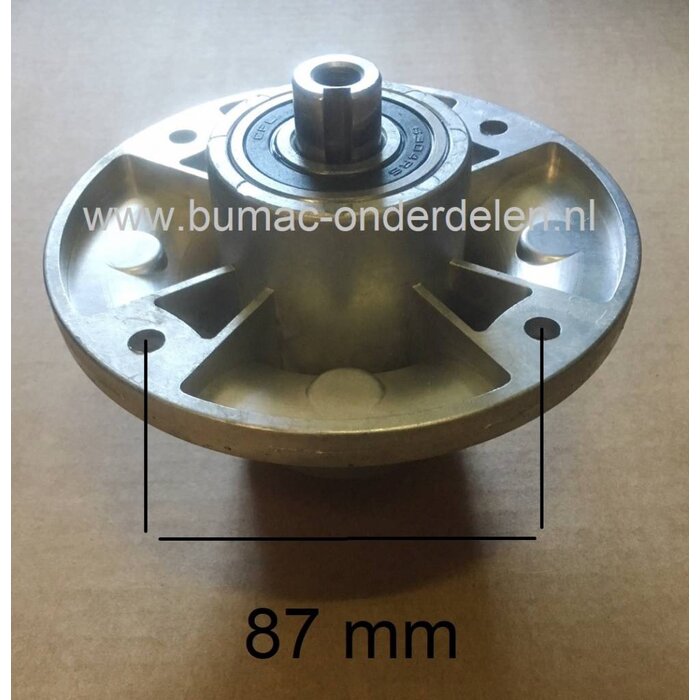 Lagerhuis voor Husqvarna R13, R15, Rider 11, 13, 15, 155, 16, 175, 18, Jonsered FR2111M, FR2113MA, FR2115MA, FR2116, FR2211, FR2213, FR2215, FR2216,  FR2218, Mc Culloch M125-94FH, Partner P11,C94, AYP, Craftsman, Lazer Frontmaaiers, Zitmaaiers, Tuintrekke