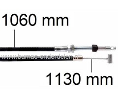 Kabel inschakelen voor Aandrijving Achterwielen voor Iseki Grasmaaier, Grasmachine, Professuinele Maaier Koppelingskabel Aandrijving Wielen Iseki SW519, SW521 en SW621 Grasmaaier onderdeel