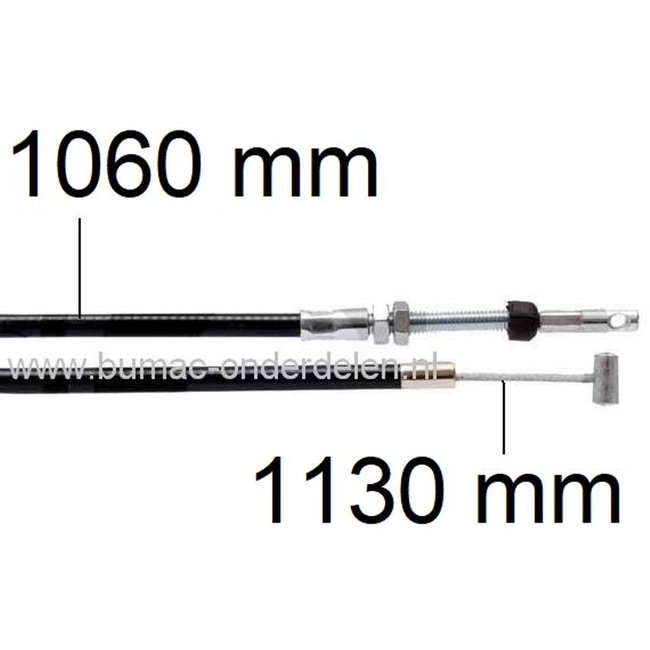 Kabel inschakelen voor Aandrijving Achterwielen voor Iseki Grasmaaier, Grasmachine, Professuinele Maaier Koppelingskabel Aandrijving Wielen Iseki SW519, SW521 en SW621 Grasmaaier onderdeel