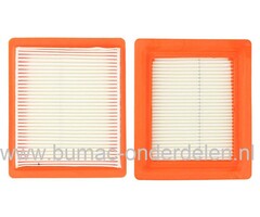 Luchtfilter voor Kohler XT675, XT650 Motoren op Benzinemaaiers van Ariëns, Husqvarna, Mtd, Toro, Viking, Kohler Fijnstoffilters voor XT 650, XT 675 Motoren, Grasmaaiers, Gazonmaaiers, Lucht filter, onderdeel