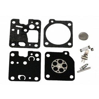 Membraan Reparatie set RB123 voor Zama Carburateur RBK75, RBK85, RBK86, RBK87, RBK88, RBK90, RBK91, RBK92, RBK93 op Echo, Shindaiwa Kettingzaag, Bosmaaier, Bladblazer, Strimmer en Heggenschaar
