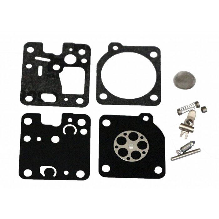 Membraan Reparatie set RB123 voor Zama Carburateur RBK75, RBK85, RBK86, RBK87, RBK88, RBK90, RBK91, RBK92, RBK93 op Echo, Shindaiwa Kettingzaag, Bosmaaier, Bladblazer, Strimmer en Heggenschaar