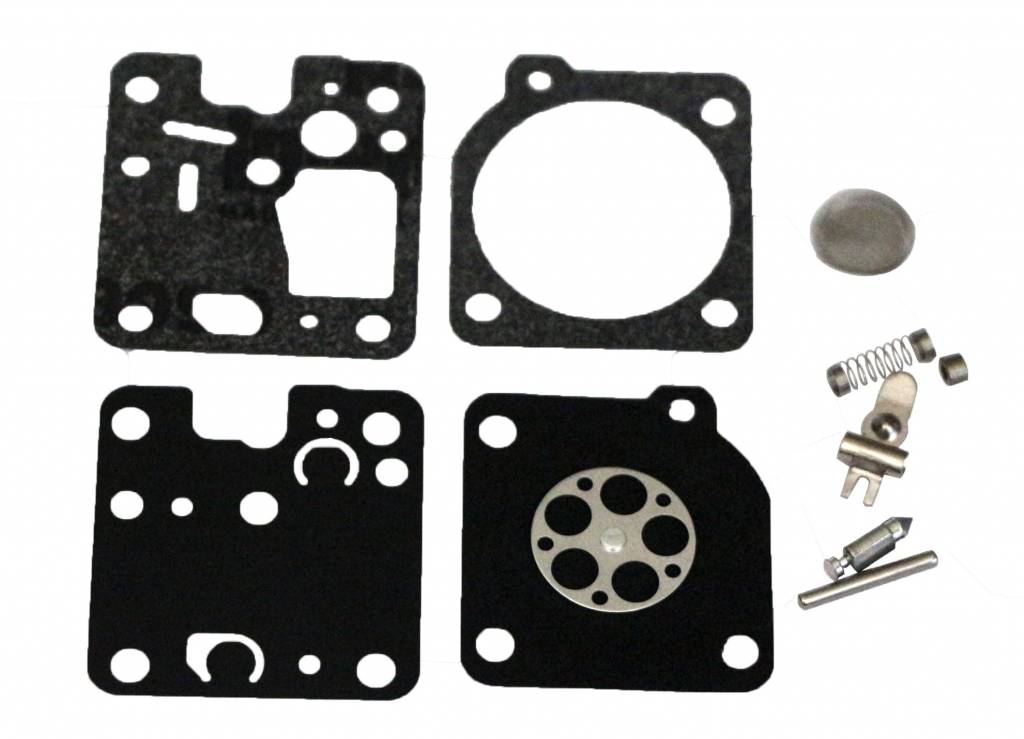 Membraan Reparatie set RB123 voor Zama Carburateur RBK75, RBK85, RBK86, RBK87, RBK88, RBK90, RBK91, RBK92, RBK93 op Echo, Shindaiwa Kettingzaag, Bosmaaier, Bladblazer, Strimmer en Heggenschaar